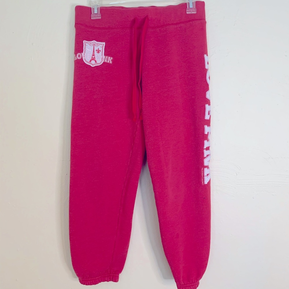 Pink sweatpants
